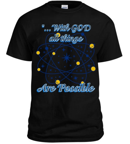 With GOD all things