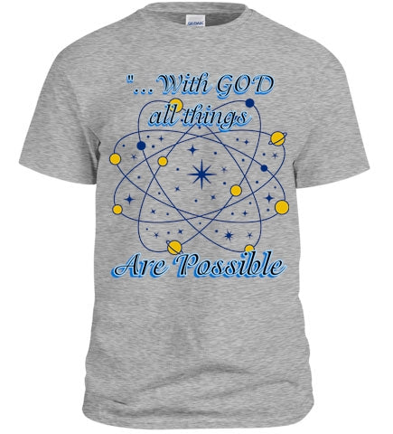 With GOD all things