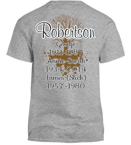 Custom Family Rooted tee